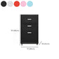 Traditional Cabinet Metal Vertical File with Drawers and Pedestal Cabinet Clearhalo 'Filing Cabinets' 'filling_cabinets' 'furn' 'furn_filling_cabinets' 'Furniture' 'Office Furniture' 1200x1200_a1225c98-1dc6-4b71-b886-969daf57962a