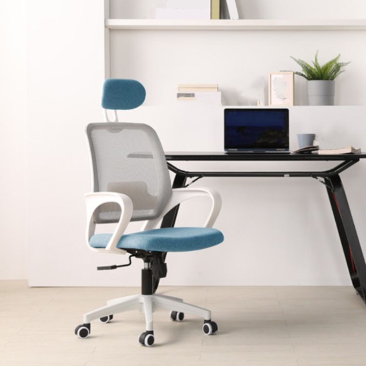 Ergonomischer Schreibtischstuhl aus Netzstoff, moderner Bürostuhl mit verstellbarer Sitzhöhe