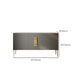 Glam Buffet Table Stone Sideboard Armadio con porte per soggiorno
