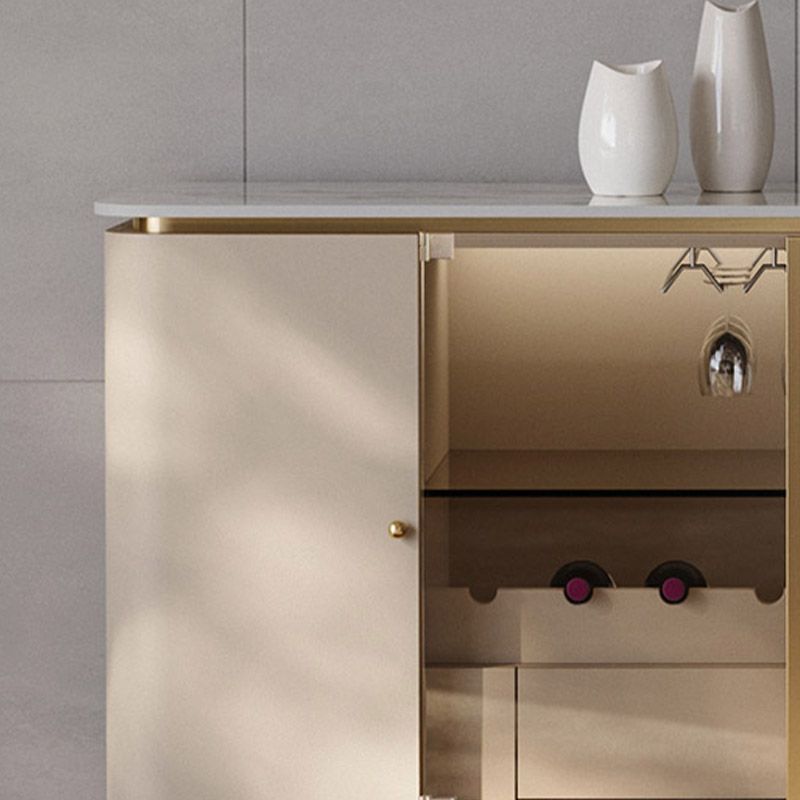 Sideboard Sideboard Glam Sideboard Sideboard cucina con 2 cassetti e 4 porte