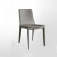 Leather Contemporary Modern Indoor-Outdoor Side Chair Solid Back Chair Clearhalo 'Dining Chairs' 'Dining Tables & Seating' 'dining_chair' 'furn' 'furn_dining_chair' 'Furniture' 'furniture_dining_chair' 'Kitchen & Dining Furniture' 1200x1200_a12c129c-2123-4a54-ba61-4492e07e8fce