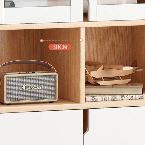 Standard Book Shelf Scandinavian Shelf Bookcase for Study Room Clearhalo 'Bookcases' 'furn' 'furn_bookcases' 'Furniture' 'Office Furniture' 1200x1200_a12da2f7-fa82-466b-8ae0-dd82f8bf1ac6