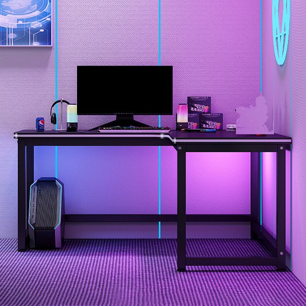 Modern & Contemporary Black Office Desk L-Shape Writing Desk Clearhalo 'furn' 'furn_office_desk' 'Furniture' 'Office Desks' 'Office Furniture' 'office_desk' 1200x1200_a12e26e6-9da9-4718-ac25-cd5e0761c643