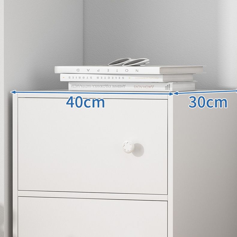 Contemporary Rectangle Storage Cabinet Manufactured Wood Accent Cabinet with Doors Clearhalo 'Cabinets & Chests' 'cabinets_chests' 'furn' 'furn_cabinets_chests' 'Furniture' 'Living Room Furniture' 1200x1200_a1329463-2099-48a7-83a1-5ee6f1bf4a62