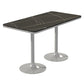 Industrial Style Sintered Stone Dining Table Metallic Base Rectangle and Square Table for Home Clearhalo ' dining_table' 'Dining Tables & Seating' 'Dining Tables' 'furn' 'furn_dining_table' 'Furniture' 'furniture_dining_table' 'Kitchen & Dining Furniture' 'kitchen&dining_furn' 'kitchen' 'kitchen_dining_table' 1200x1200_a132cae3-7965-43ed-a672-2145c854687f