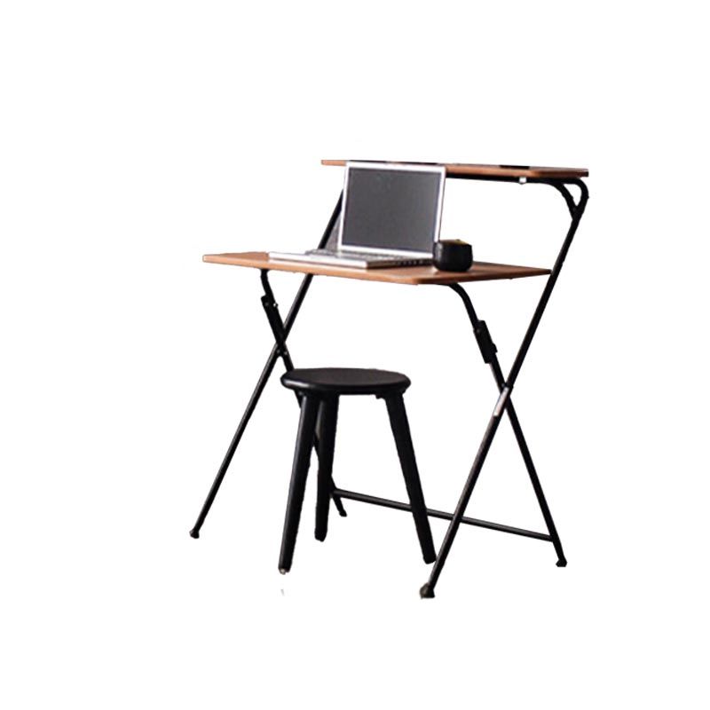 Foldable Office Desk Contemporary Style Writing Desk for Home and Office Clearhalo 'furn' 'furn_office_desk' 'Furniture' 'Office Desks' 'Office Furniture' 'office_desk' 1200x1200_a133ba82-34d9-481c-8104-e2b109b8ca3e