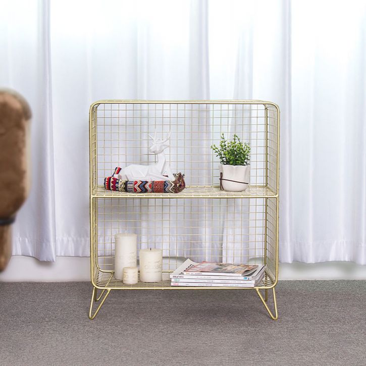 Closed Back Industrial Standard Bookshelf Iron Vertical Bookshelf for Bedroom Clearhalo 'Bookcases' 'furn' 'furn_bookcases' 'Furniture' 'furniture_bookcases' 'kitchen' 'kitchen_bookcases' 'Living Room Furniture' 'Office Furniture' 1200x1200_a134c2a7-1b06-4dc8-ad62-33352227b35e