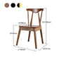 Wood Scandinavian Style Dining Side Chair Armless Home Dining Side Chair Clearhalo ' kitchen&dining_furn' 'Dining Chairs' 'Dining Tables & Seating' 'dining_chair' 'furn' 'furn_dining_chair' 'Furniture' 'furniture_dining_chair' 'Kitchen & Dining Furniture' 'kitchen' 1200x1200_a13836d3-eb0e-4873-942c-bd88e5e3cefd