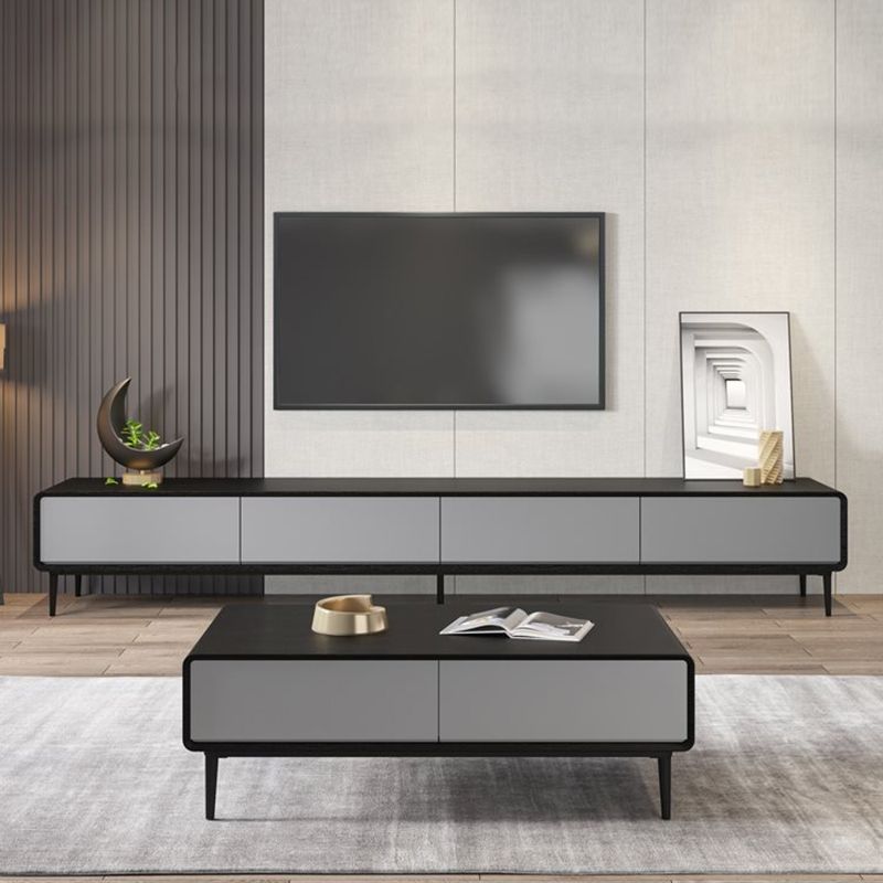 15"H Contemporary Coffee Table Single Coffee Cocktail Table with Storage Clearhalo 'Coffee & Accent Tables' 'Coffee Tables' 'coffee_tables' 'furn' 'furn_coffee_tables' 'Furniture' 'Living Room Furniture' 1200x1200_a13b986a-7f44-4dc5-97e1-b054ed1ace34