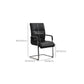 Contemporary Desk Chair Black Leather No Wheels Office Chair Clearhalo 'furn' 'furn_office_chair' 'Furniture' 'Office Chairs' 'Office Furniture' 'office_chair' 1200x1200_a1434b29-9bcd-43d8-a829-b496eaa65626