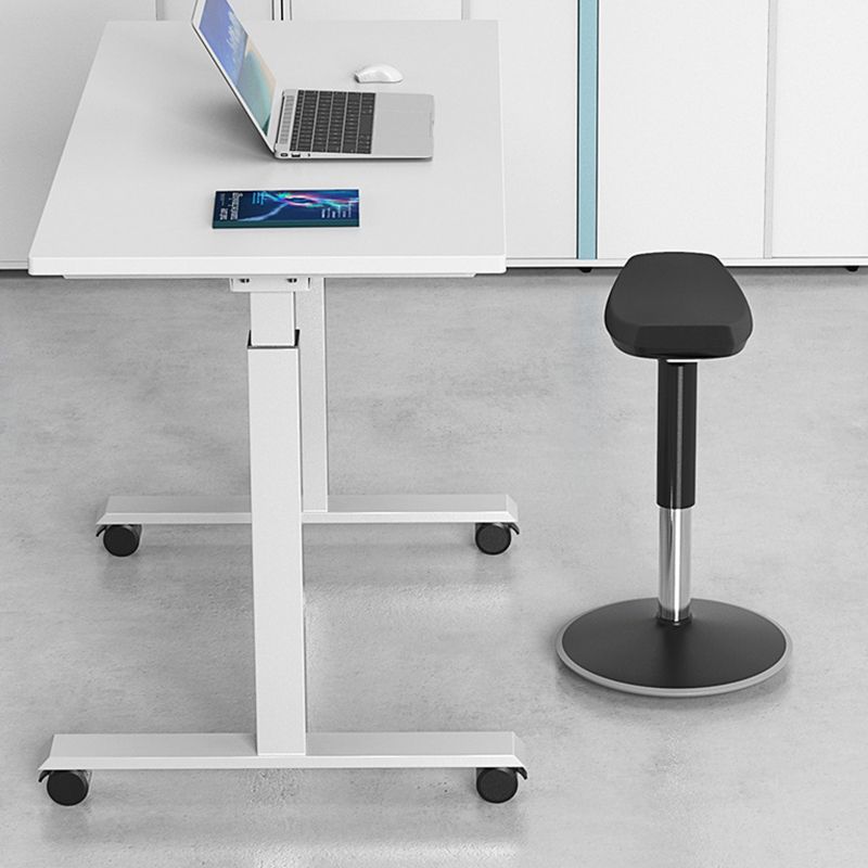 Modern Desk Chair Adjustable Chair Armless Upholstered Office Chair in Black Clearhalo 'furn' 'furn_office_chair' 'Furniture' 'Office Chairs' 'Office Furniture' 'office_chair' 1200x1200_a1434d35-428b-4b5d-8c7a-212132276abf