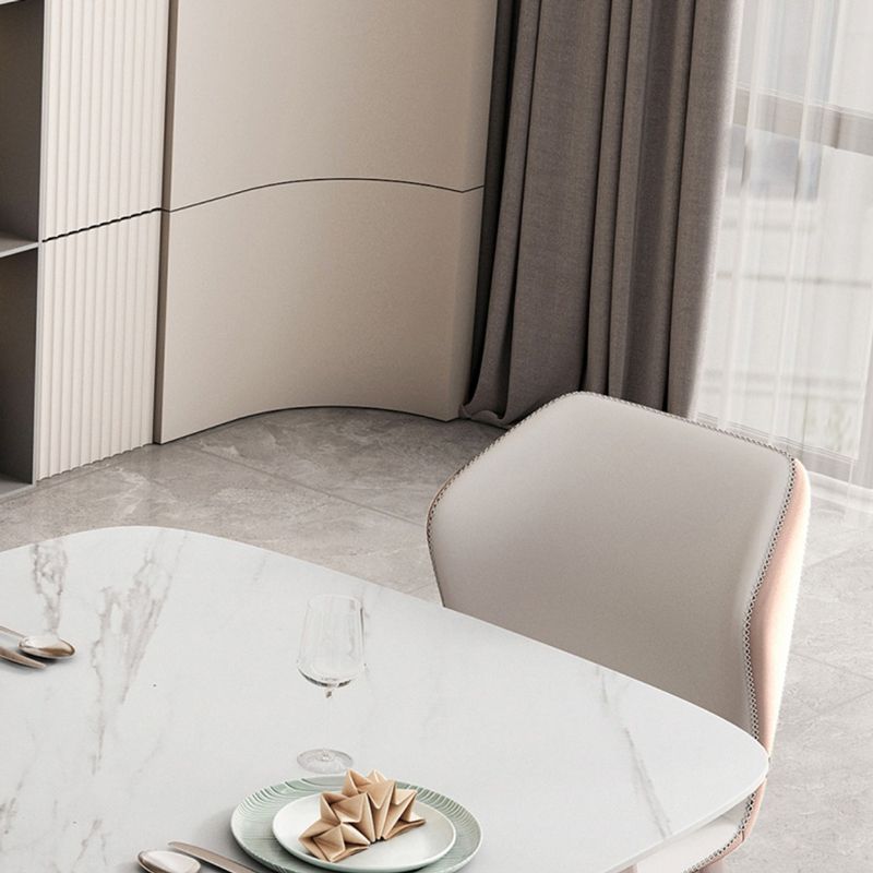 Table en métal de 4 pieds violet