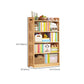 Contemporary Bookshelf Standard Wooden Closed Back Bookcase with Shelves Clearhalo 'Bookcases' 'furn' 'furn_bookcases' 'Furniture' 'Office Furniture' 1200x1200_a14741d4-ac1d-41b0-bb4e-e224b7f08c0e