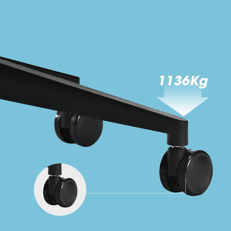 Chaise de bras réglable moderne Hauteur de bureau ajusté en ajustement avec roues