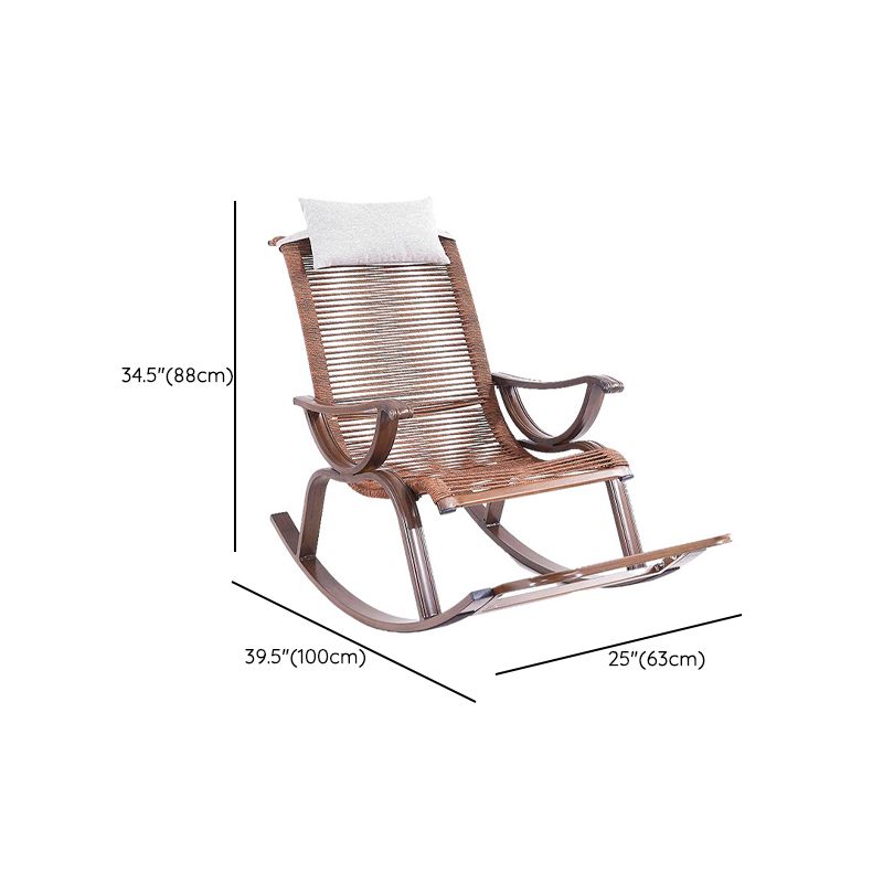 Moderne stijl lounge schommelstoel vrijetijds chaise chaise luie bank stoel