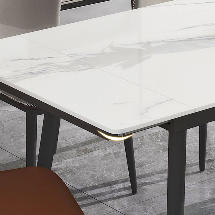 Modern Stone Dining Table Set 1/4/5/7 Pieces Dining Set for Home Use Clearhalo 'Dining Room Sets' 'Dining Tables & Seating' 'dining_room_set' 'furn' 'furn_dining_room_set' 'Furniture' 'furniture_dining_room_set' 'Kitchen & Dining Furniture' 1200x1200_a14b1f86-8f11-4529-b1d6-37ac9eba88f4