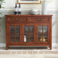 Moderno sideboard in legno buffet 2 cassetti armadi a buffet sideboard