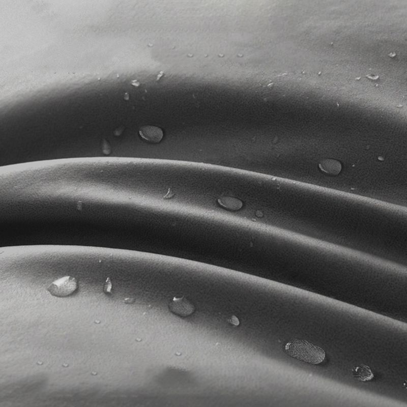 Grey Faux Leather Sectional Sofa Pillow Top Arm Sectional Ottoman Included Clearhalo 'furn' 'furn_sectionals' 'Furniture' 'Living Room Furniture' 'Sectionals' 1200x1200_a14f4591-c370-4799-9783-cc488391171a