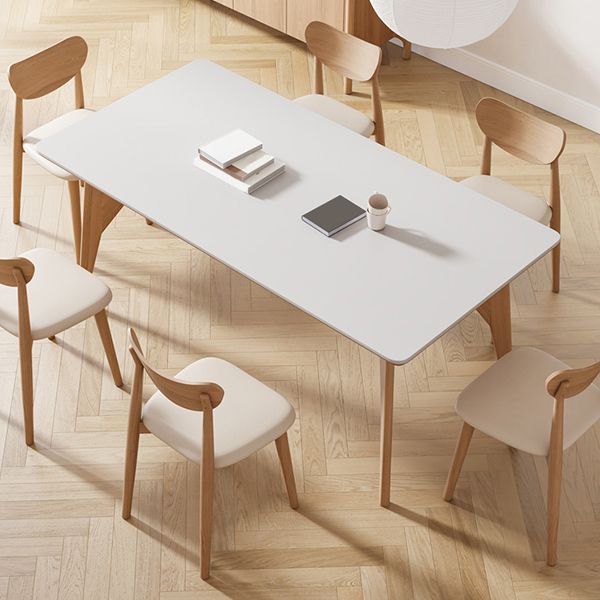 1/4/5/6/7 Pieno set di sala da pranzo e set di tavoli con top in pietra