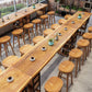 Rectangle Bar Table Contemporary Wood Bar Table with Sled Base Clearhalo 'Bar Furniture' 'Bar Tables' 'bar_tables' 'furn' 'furn_bar_tables' 'Furniture' 'furniture_bar_tables' 'Kitchen & Dining Furniture' 1200x1200_a1507349-6d98-4ef1-b447-c2f8d5d06593