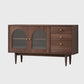 Sideboard in stile lussuoso mobile in legno con cassetti e porte