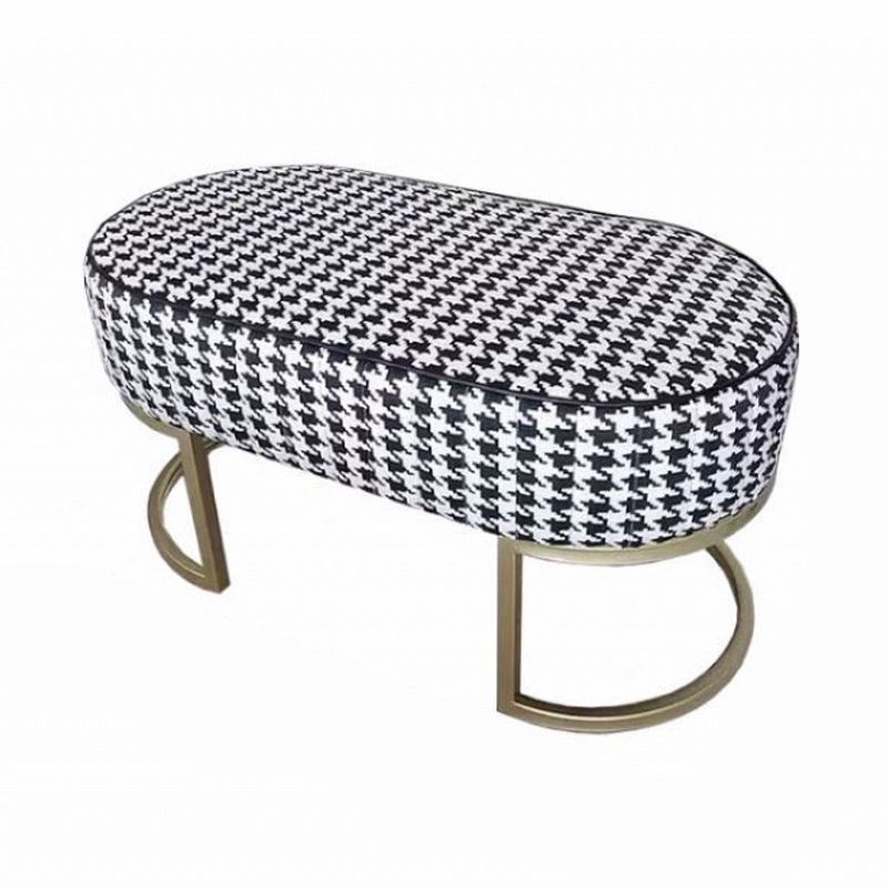 15" W Glam Seating Bench Upholstered Cushioned Entryway Bench Clearhalo 'Benches' 'Chairs & Seating' 'furn' 'furn_benches' 'Furniture' 'Living Room Furniture' 1200x1200_a156993e-b5e7-4e6c-9142-f380a4deb964