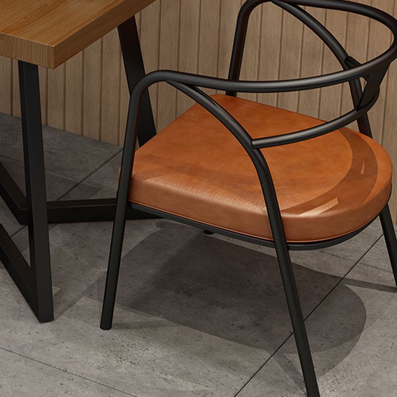 Industrial Wooden Dining Table Double Pedestal Dining Table for Restaurant Clearhalo 'Dining Tables & Seating' 'Dining Tables' 'dining_table' 'furn' 'furn_dining_table' 'Furniture' 'furniture_dining_table' 'Kitchen & Dining Furniture' 'kitchen' 'kitchen_dining_table' 1200x1200_a156ad68-f34c-40a9-a497-1d84bb21defa