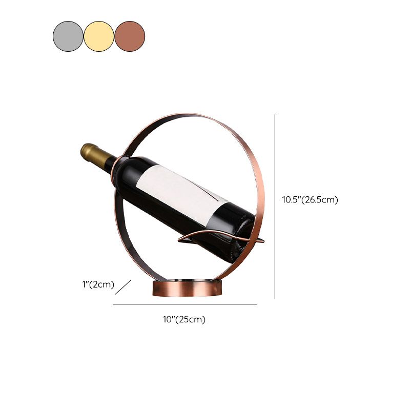 Pastelera de vinos de encimera Pastel de botellas de vino glamorosa para sala de estar