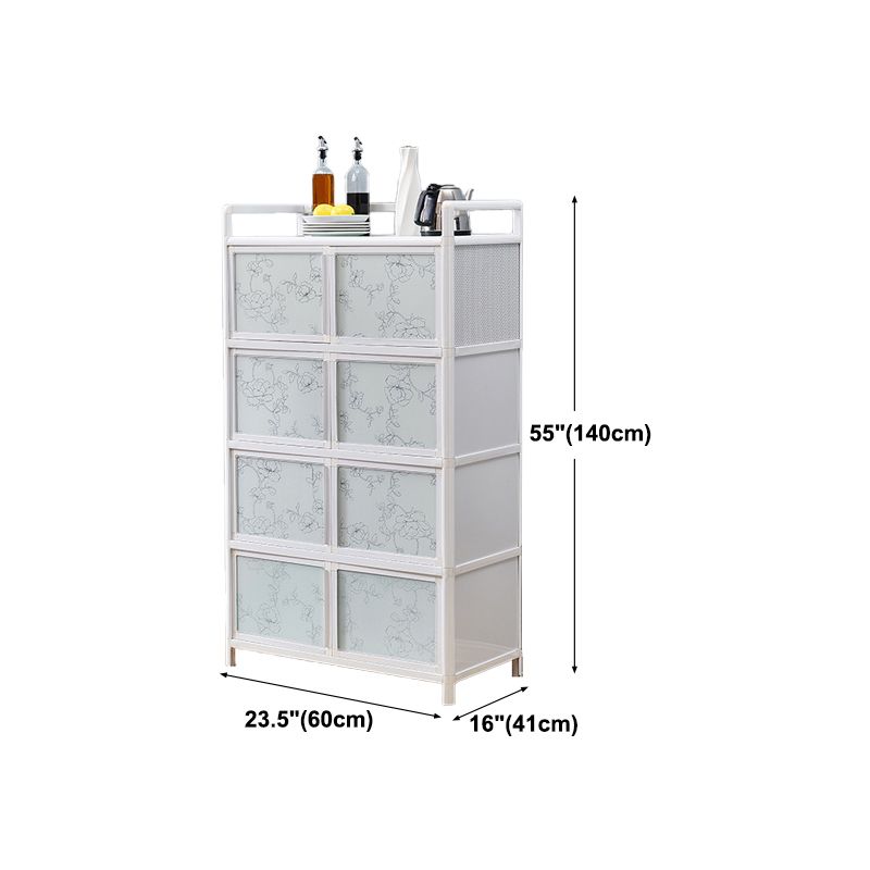 Contemporary Modern Glass Doors Sideboard Dining Room Sideboard Clearhalo 'buffet_sideboard' 'Buffets & Sideboards' 'furn' 'furn_buffet_sideboard' 'Furniture' 'furniture_buffet_sideboard' 'Kitchen & Dining Furniture' 1200x1200_a159f061-fef4-4012-b5d5-b5744f1fa1e7