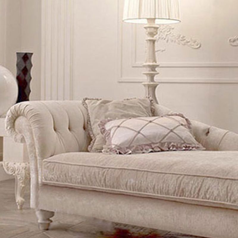 Scandinavian Upholstered Chaise Lounge Couch Fabric Chaise Lounge Chair Clearhalo 'Chairs & Seating' 'Chaise Lounge' 'chaise_lounge' 'furn' 'furn_chaise_lounge' 'Furniture' 'Living Room Furniture' 1200x1200_a15c8679-218d-44f8-a891-a6a1d8b672ca