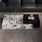 Block Nesting Coffee Table Set Contemporary Rectangle Slate Top Clearhalo 'Coffee & Accent Tables' 'Coffee Tables' 'coffee_tables' 'furn' 'furn_coffee_tables' 'Furniture' 'Living Room Furniture' 1200x1200_a15e4d29-3435-41b4-84a7-a86af873e363