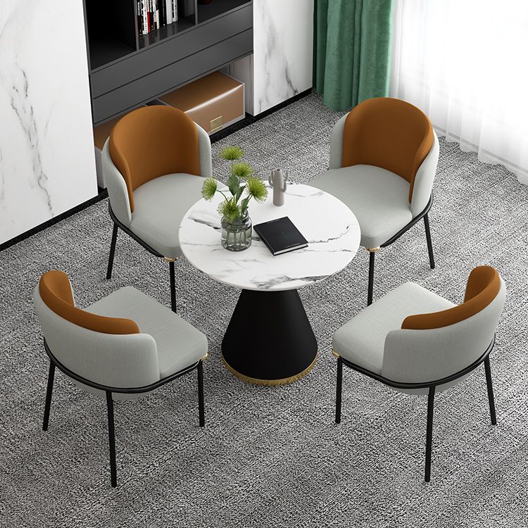 Modern 1/2/5 Pieces Metal Dining Set Dining Furniture Set /Separate Items Clearhalo 'Dining Room Sets' 'Dining Tables & Seating' 'dining_room_set' 'furn' 'furn_dining_room_set' 'Furniture' 'furniture_dining_room_set' 'Kitchen & Dining Furniture' 'kitchen&dining_furn' 'kitchen' 1200x1200_a16070be-f57b-429b-845f-e7d35af8623c
