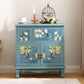Traditional Style Storage Chest Dresser Solid Wood Combo Dresser with Drawers and Door