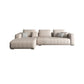 Transitional Modern Cushions Sofa 31.5"High Square Arm Sofa, Beige Clearhalo 'furn' 'furn_sectionals' 'Furniture' 'furniture_sectionals' 'kitchen' 'kitchen_sectionals' 'Living Room Furniture' 'Sectionals' 1200x1200_a16315b2-7347-4a99-8af0-753e2e12b64b