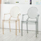 Contemporary Restaurant Plastic Arm Chair Open Back Dining Chair Clearhalo ' kitchen&dining_furn' 'Dining Chairs' 'Dining Tables & Seating' 'dining_chair' 'Furniture' 'furniture_dining_chair' 'Kitchen & Dining Furniture' 'kitchen' 1200x1200_a167a116-840b-4a3a-9559-fdf0773fff2f