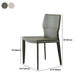 Upholstered Dining Chair with Leather Legs Matte Finish Solid Back Side Chair Clearhalo 'Dining Chairs' 'Dining Tables & Seating' 'dining_chair' 'furn' 'furn_dining_chair' 'Furniture' 'Kitchen & Dining Furniture' 1200x1200_a168619c-428a-4fa5-8925-fddd3603f001