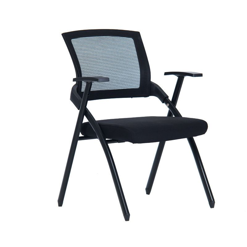 Contemporary Swivel Rolling Office Chair Mesh Arms Included Task Chair Clearhalo 'furn' 'furn_office_chair' 'Furniture' 'Office Chairs' 'Office Furniture' 'office_chair' 1200x1200_a168e17a-756a-43b8-a1eb-7dbd944d67e4