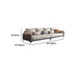 Faux Leather Stain Resistant Contemporary Sofa Couch in Beige Clearhalo 'furn' 'furn_sofas' 'Furniture' 'Living Room Furniture' 'Sofa' 'sofas' 1200x1200_a168f6b4-2520-4cc7-bfba-fe7568b97d09