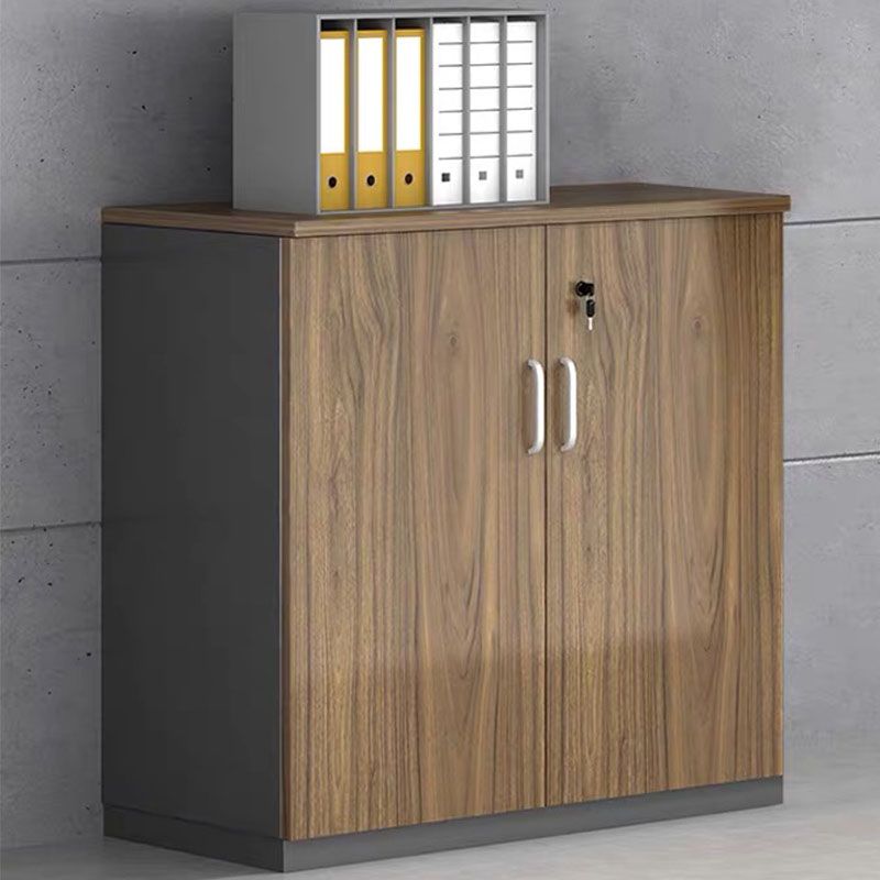 Armadio di archiviazione in stile contemporaneo Abbazzinamento laterale in legno con archiviazione di bloccaggio
