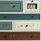 Coastal Dresser Solid Wood Storage Chest Dresser with Multi Drawers