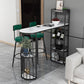 Modern Bar Table Set 1/2/3 Pieces Stone Bar Table and Stool Set Clearhalo 'Bar Furniture' 'furn' 'furn_home_bar_bar_sets' 'Furniture' 'Home Bars & Bar Sets' 'home_bar_bar_sets' 'Kitchen & Dining Furniture' 1200x1200_a16c67f8-df1f-4c9b-b3a4-b6a7a1f71750
