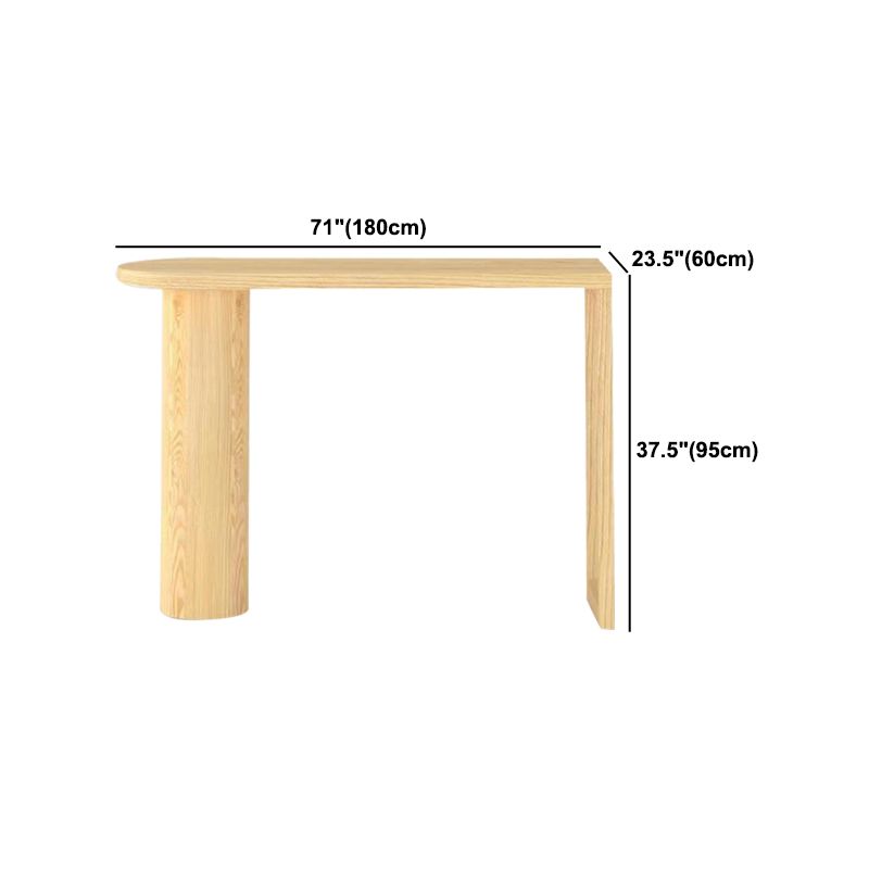 Industrial Irregular Pub Table Set 1/3 Pieces Wooden Counter Table Set Clearhalo 'Bar Furniture' 'furn' 'furn_home_bar_bar_sets' 'Furniture' 'Home Bars & Bar Sets' 'home_bar_bar_sets' 'Kitchen & Dining Furniture' 1200x1200_a173151a-77df-4dcf-9d42-adfba880b95d
