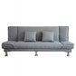 Armless Settee with Cotton Blend 19.68" W Convertible Sleeper Sofa for Living Room Clearhalo 'furn' 'furn_sofas' 'Furniture' 'furniture_sofas' 'kitchen' 'kitchen_sofas' 'Living Room Furniture' 'Sofa' 'sofas' 1200x1200_a1745075-acaf-4a2a-90af-65024ec290fc