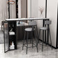 Modern Style Bistro Bar Table Sintered Stone Bar Table with Storage Clearhalo 'Bar Furniture' 'Bar Tables' 'bar_tables' 'furn' 'furn_bar_tables' 'Furniture' 'Kitchen & Dining Furniture' 1200x1200_a1782e4f-b50d-43c4-bd43-b4d1712c7cb5