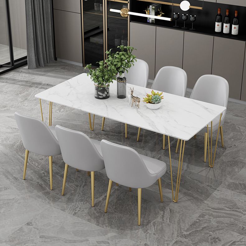 Scandinavian Arm Solid Back Dining Side Chair Leather Dining Side Chair Clearhalo ' kitchen&dining_furn' 'Dining Chairs' 'Dining Tables & Seating' 'dining_chair' 'furn' 'furn_dining_chair' 'Furniture' 'furniture_dining_chair' 'Kitchen & Dining Furniture' 'kitchen' 1200x1200_a17cba02-d617-4b40-bda6-8104fdf3af42