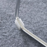 Chrome Metal Frame Modern Conference Chair Armless Computer Desk Chair Clearhalo 'furn' 'furn_office_chair' 'Furniture' 'Office Chairs' 'Office Furniture' 'office_chair' 1200x1200_a17e4321-2145-44b2-97e5-5051d8eef517