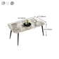 Industrial Style Dining Site Table Rectangle Stone Furniture with 4 Legs Clearhalo ' dining_table' 'Dining Tables & Seating' 'Dining Tables' 'furn' 'furn_dining_table' 'Furniture' 'furniture_dining_table' 'Kitchen & Dining Furniture' 'kitchen&dining_furn' 'kitchen' 'kitchen_dining_table' 1200x1200_a17eb30d-460d-4da9-a1c2-b6d88528dbd2