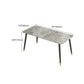 1/2/5/7 Piezas Juego de comedor Nordic Stoner Table Sillas sin brazo