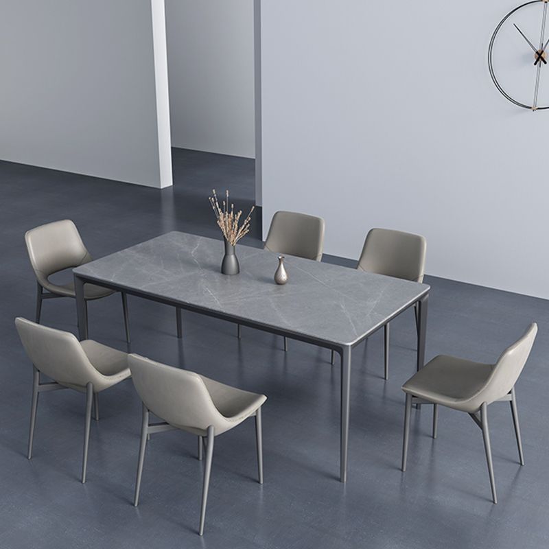 Industriële zijstoel open rug metalen eetkamerstoel voor huis