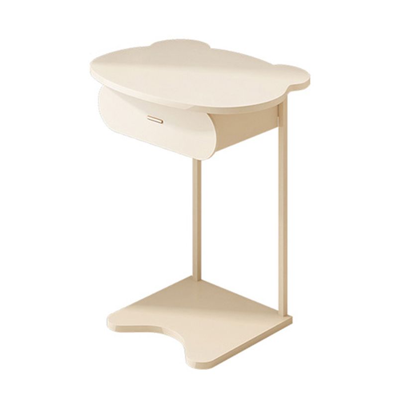 Vanity di trucco metallico moderno per camera da letto con un set di vanità per il trucco del cassetto